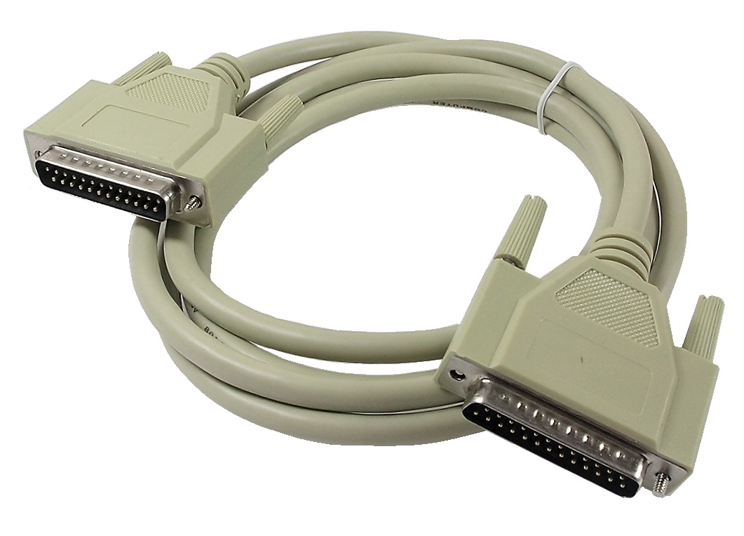 Câble DB-25 série mâle à mâle - 6 pieds
