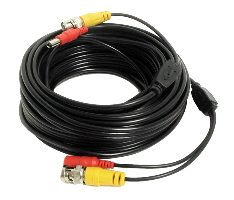 CÂBLE VIDEO ET CÂBLE D'ALIMENTATION - 25 mètres