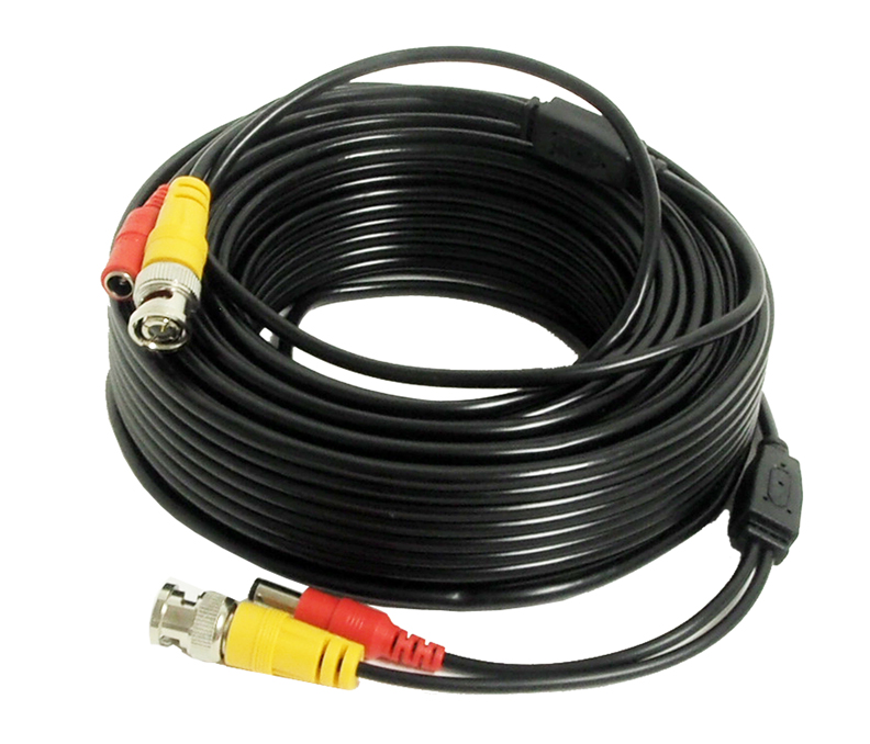 CÂBLE VIDEO ET CÂBLE D'ALIMENTATION - 30 mètres