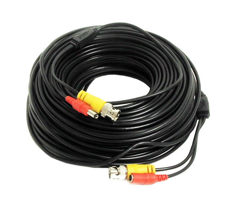 CÂBLE VIDEO ET CÂBLE D'ALIMENTATION - 50 mètres