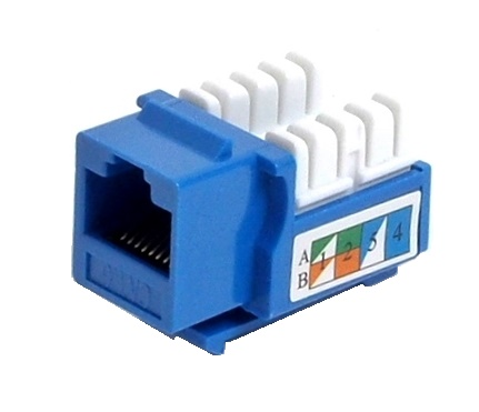 Connecteur Keystone RJ-45 - Cat. 6