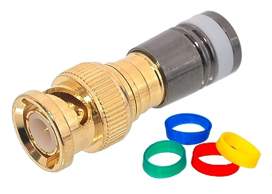 Connecteur BNC à compression pour RG-6