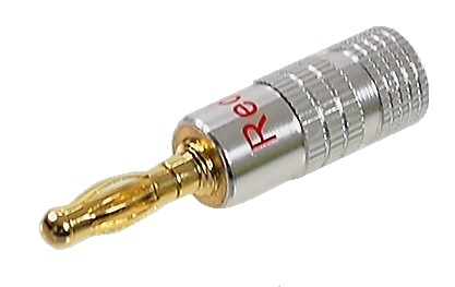 CONNECTEUR TYPE BANANE ROUGE