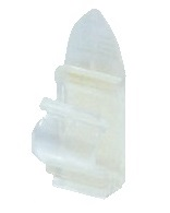 Paquet de 10 attaches autocollantes pour câbles