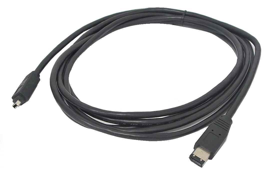 Câble Firewire 4 contacts à 6 contacts - 10 pieds