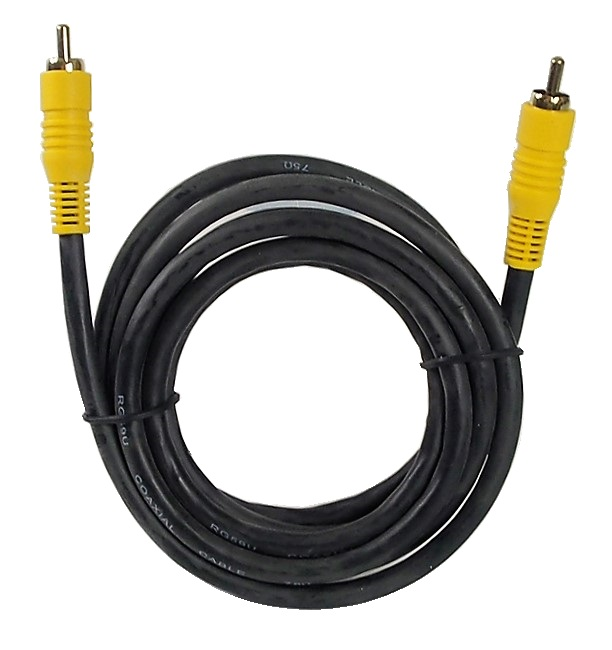 Câble coaxial RCA - 6 pieds