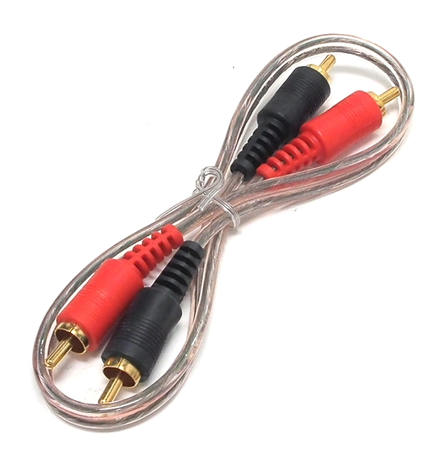 Câble audio RCA stéréo mâle à mâle - 1.5 pied