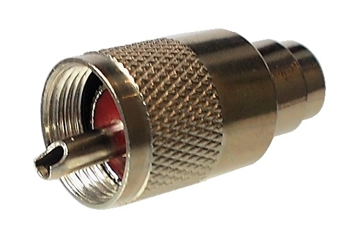 Connecteur PL-259 mâle à souder pour RG-59