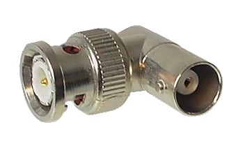 Adaptateur 90 degrés mâle à femelle BNC