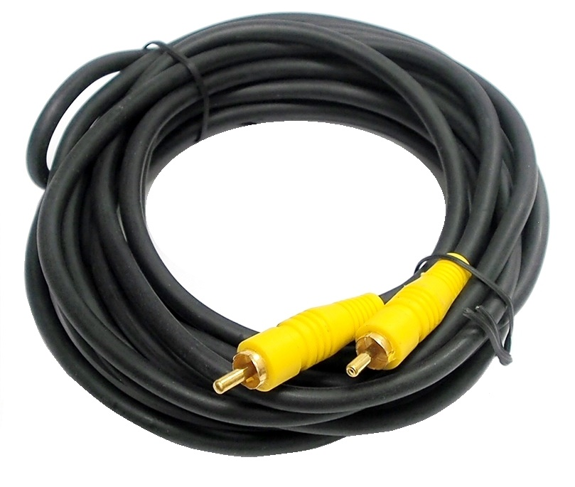 Câble RCA pour subwoofer 75 ohms - 15 pieds