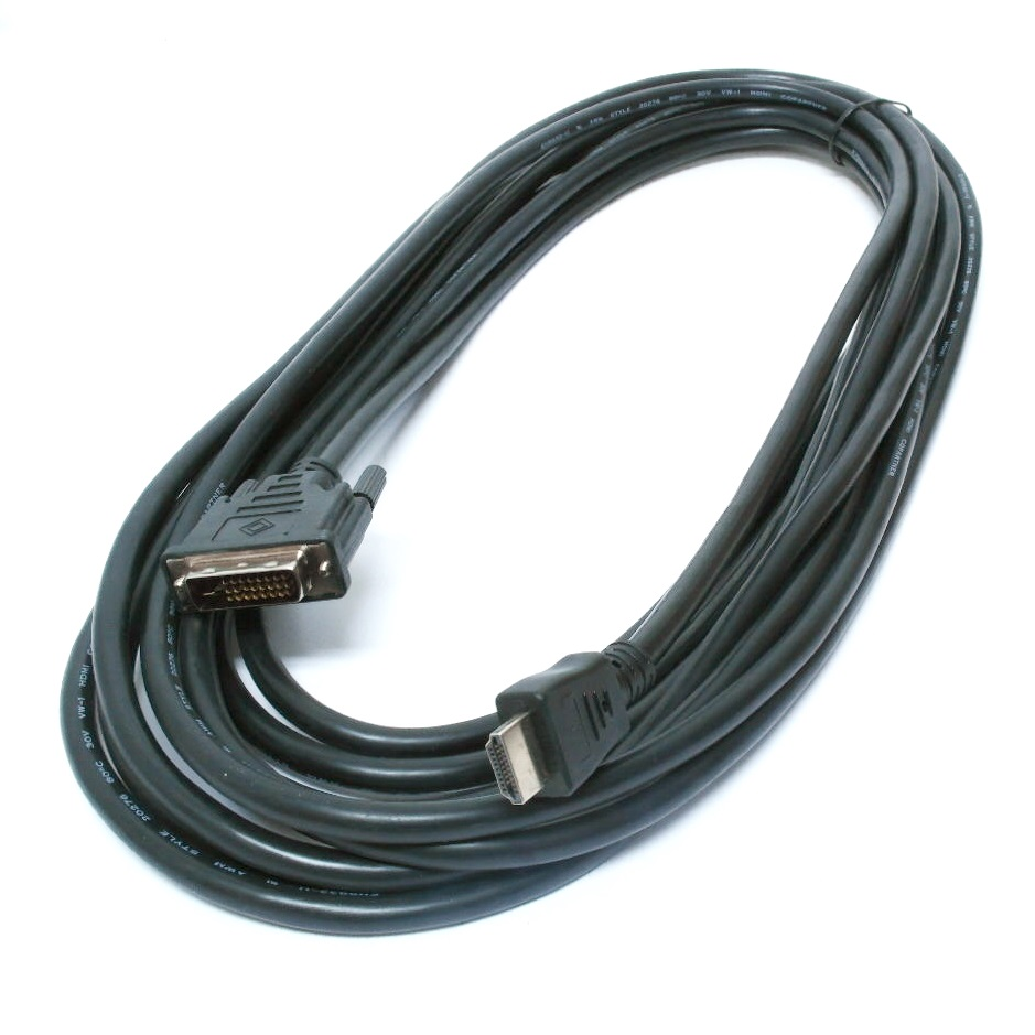 Câble DVI-D à HDMI mâle à mâle - 25'