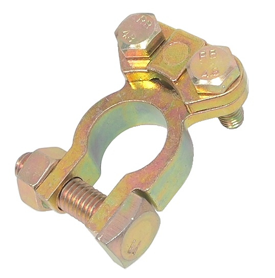 Borne de batterie en métal négative