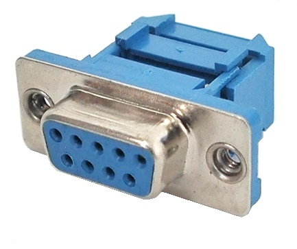 Connecteur DB9 femelle pour câble plat