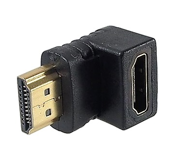Adaptateur 90° pour connecteur HDMI
