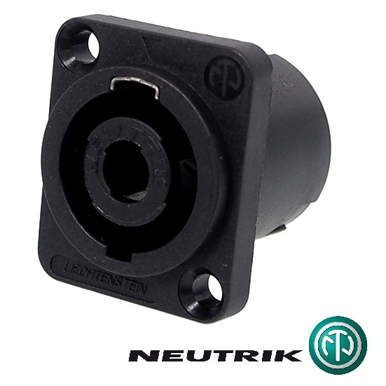 Connecteur Neutrik châssis SPEAKON 4 pôles