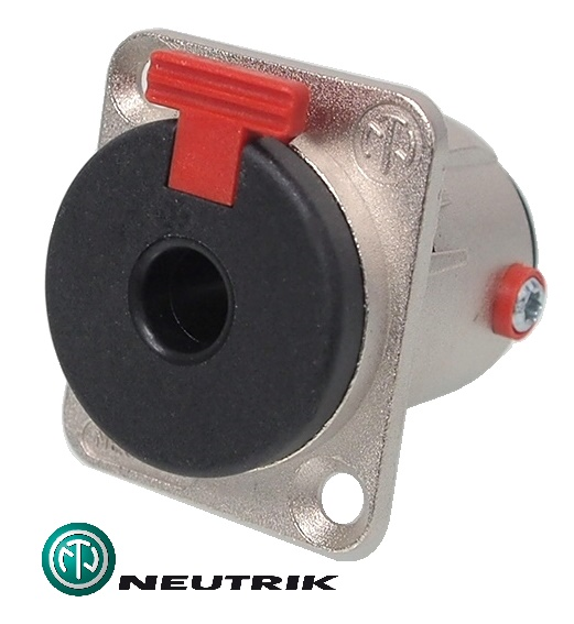 Connecteur châssis Neutrik 1/4" femelle stéréo