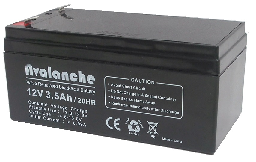 Batterie rechargeable 12V, 3.5 Ah