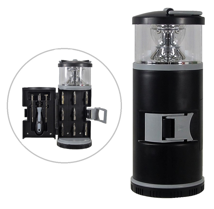 Lanterne au DEL et trousse d'outils 2 en 1