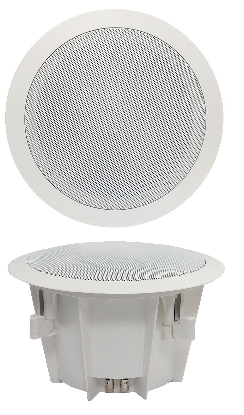 Haut-parleurs pour plafond 8 ohms de  6.5" (Paire)