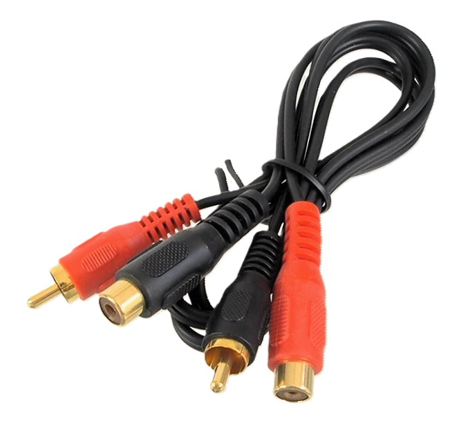 Rallonge pour câble audio RCA stéréo - 3 pieds