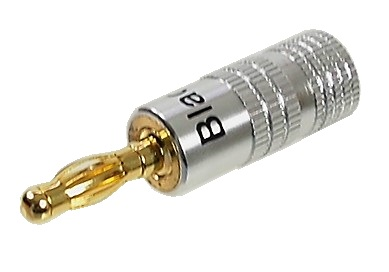 CONNECTEUR TYPE BANANE NOIR