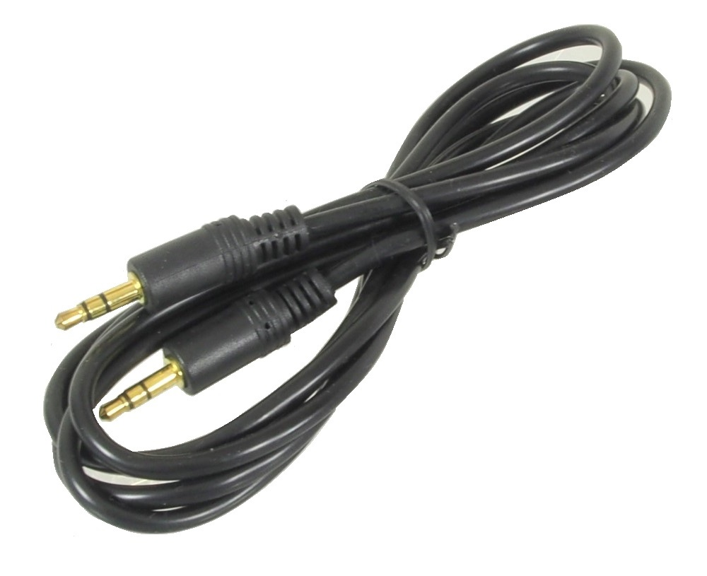 Câble audio stéréo avec fiches 3,5mm (1/8") - 6'