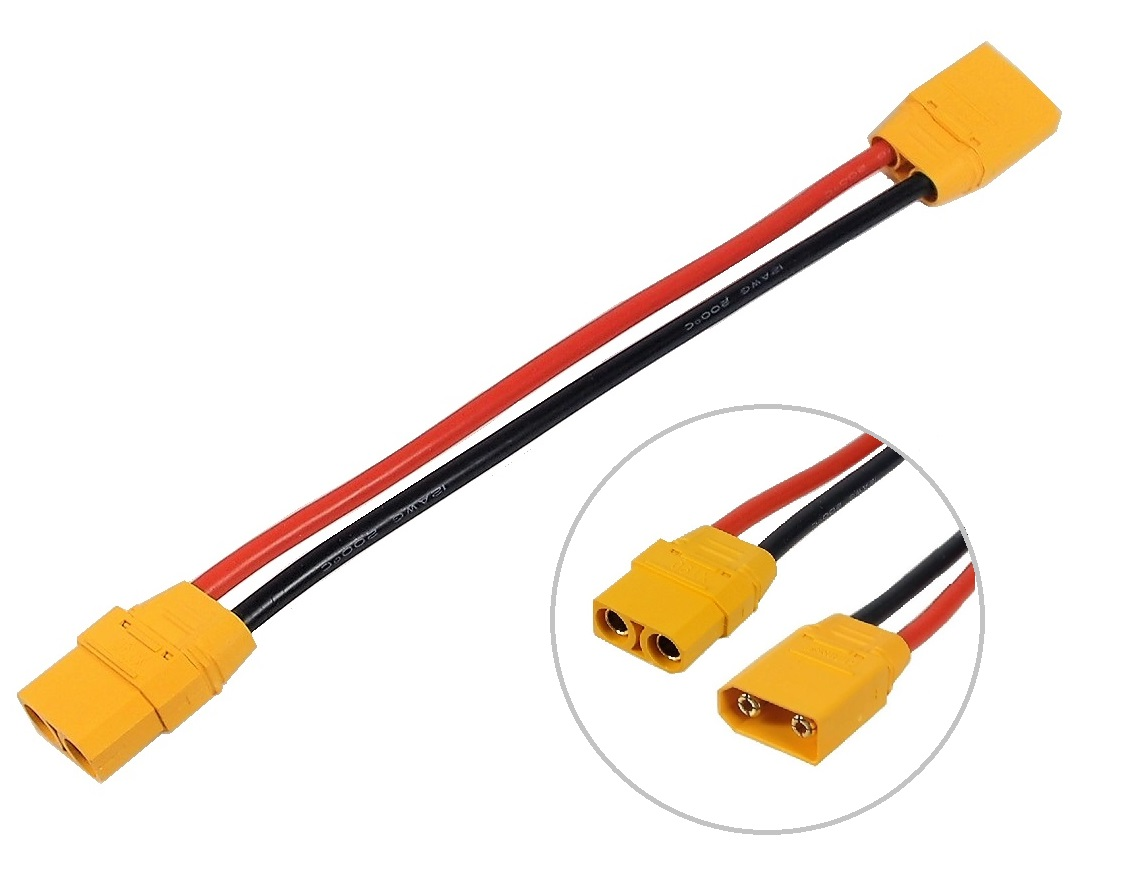 Connecteur Amass 12 AWG 45A mâle / femelle