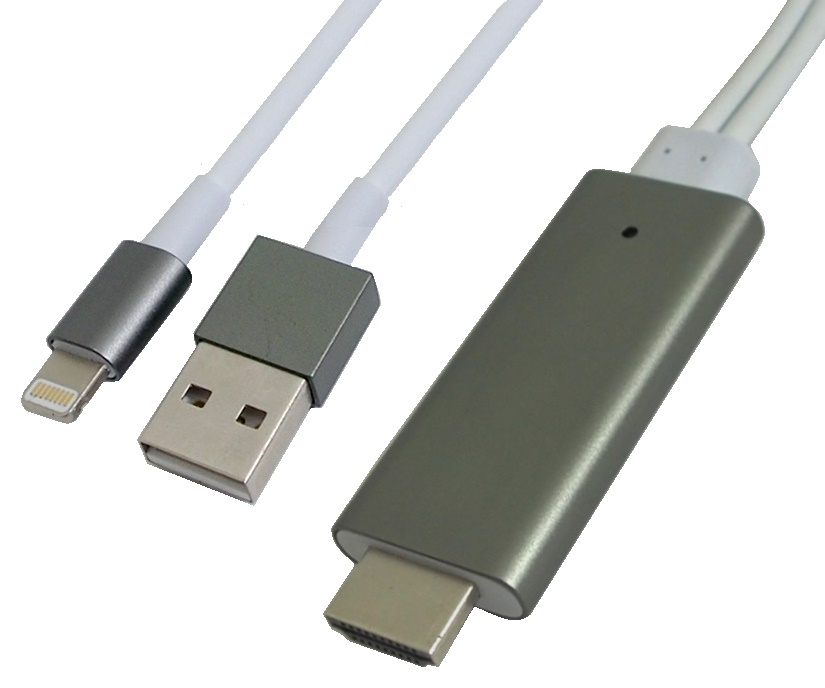 Adaptateur HDMI pour iPhone / iPad - 6 pieds