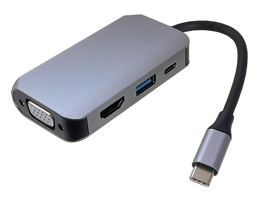 Adaptateur multiport USB-C vers HDTV / VGA / USB