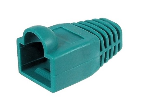 Couvert vert pour connecteur ( boots pour RJ-45)