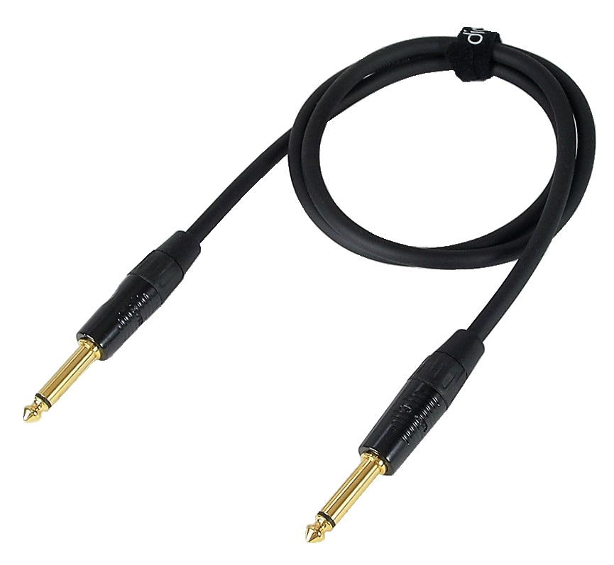 Câble audio Digiflex 6.3 mm (1/4") mâle mono