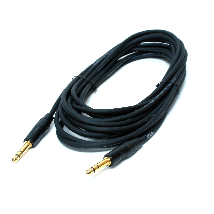 Câble audio stéréo Digiflex 6.3 mm M / M - 25'