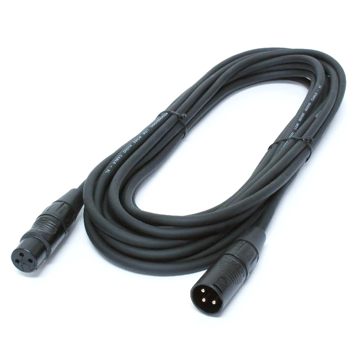 Câble Digiflex XLR mâle à XLR femelle - 25 pieds