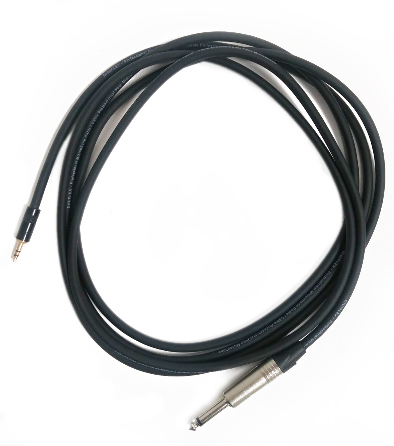 CÂBLE DIGIFLEX 1/8" (3.5mm) STÉ. À 1/4" MONO - 10'