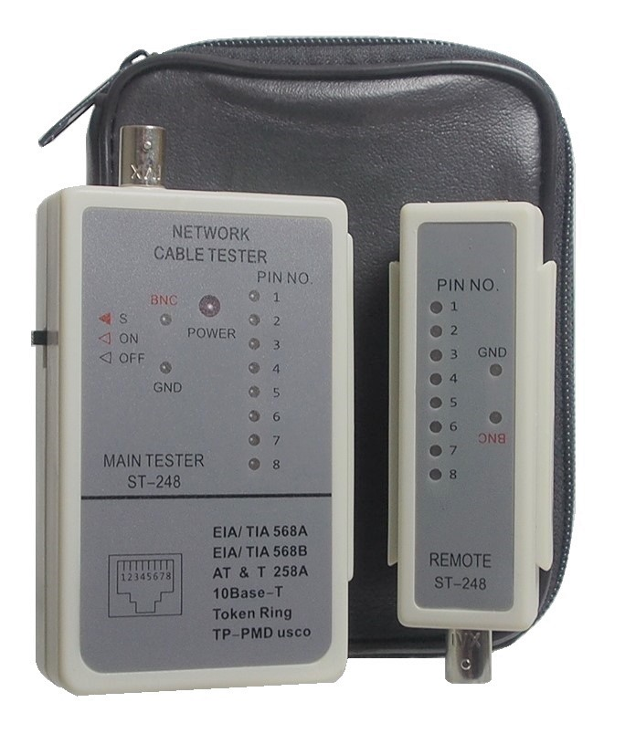 TESTEUR POUR CÂBLE RJ-45 / BNC