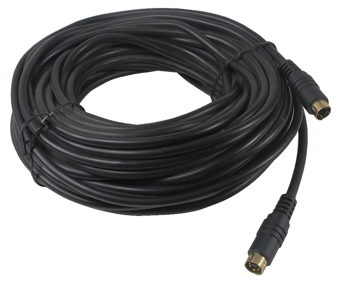 Câble S-Vidéo mâle à mâle - 50 pieds