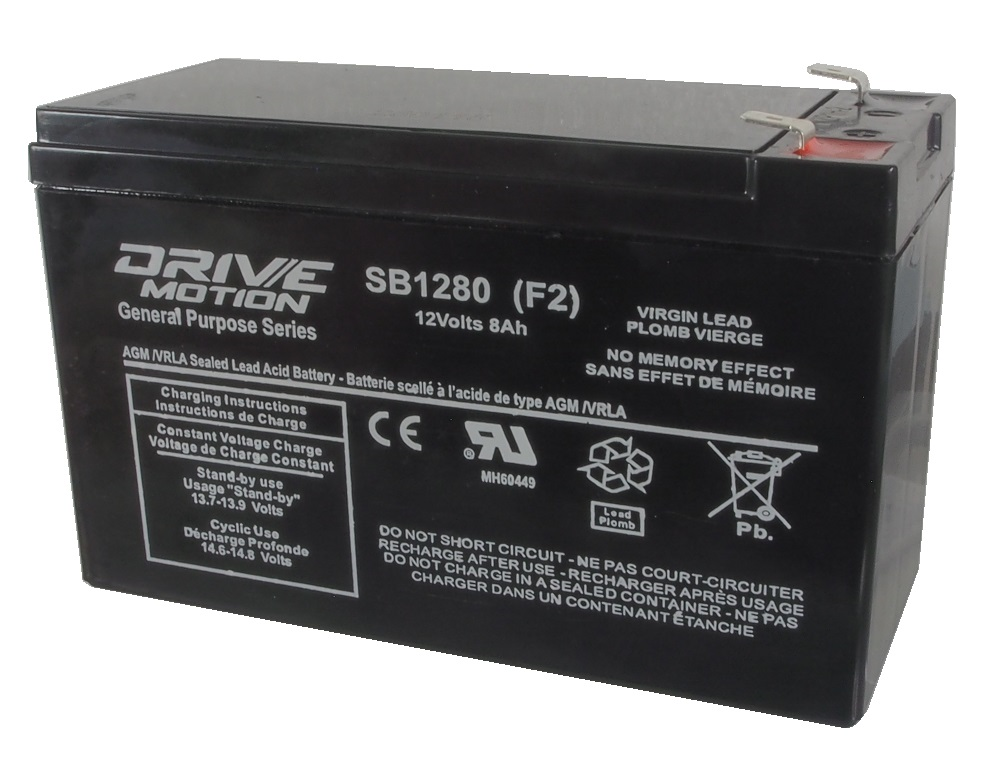 Batterie rechargeable 12 Volts 8 Ah