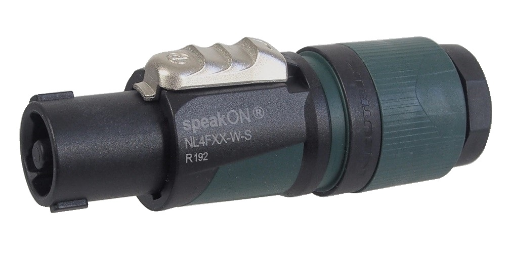 Connecteur SPEAKON femelle 4 pôles NL4XX-W-S
