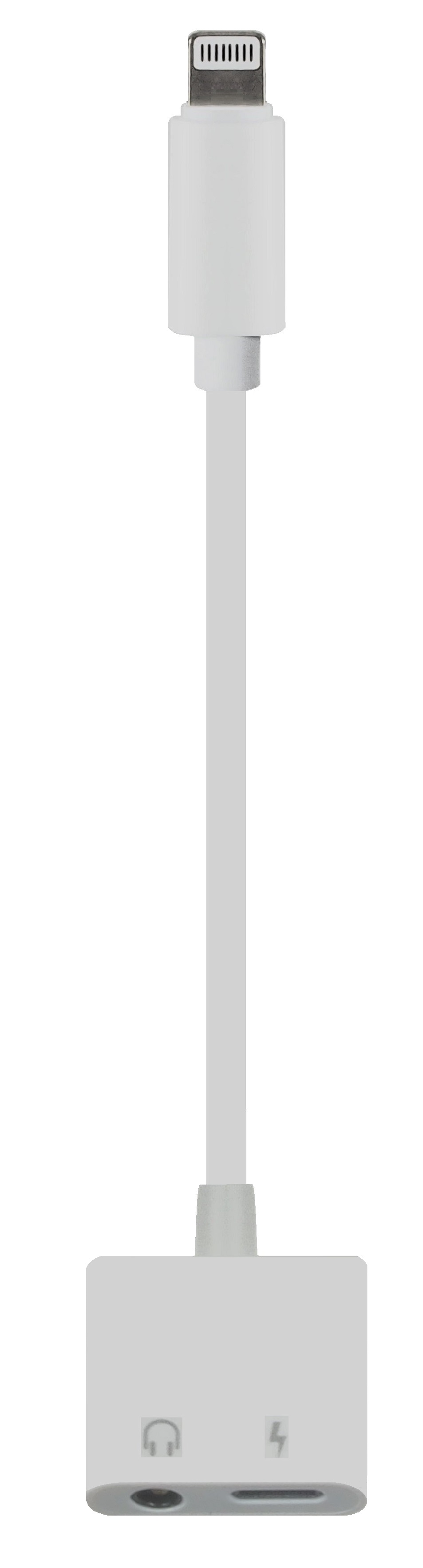 ADAPTATEUR LIGHTNING 3.5 MM AUDIO + RECHARGE