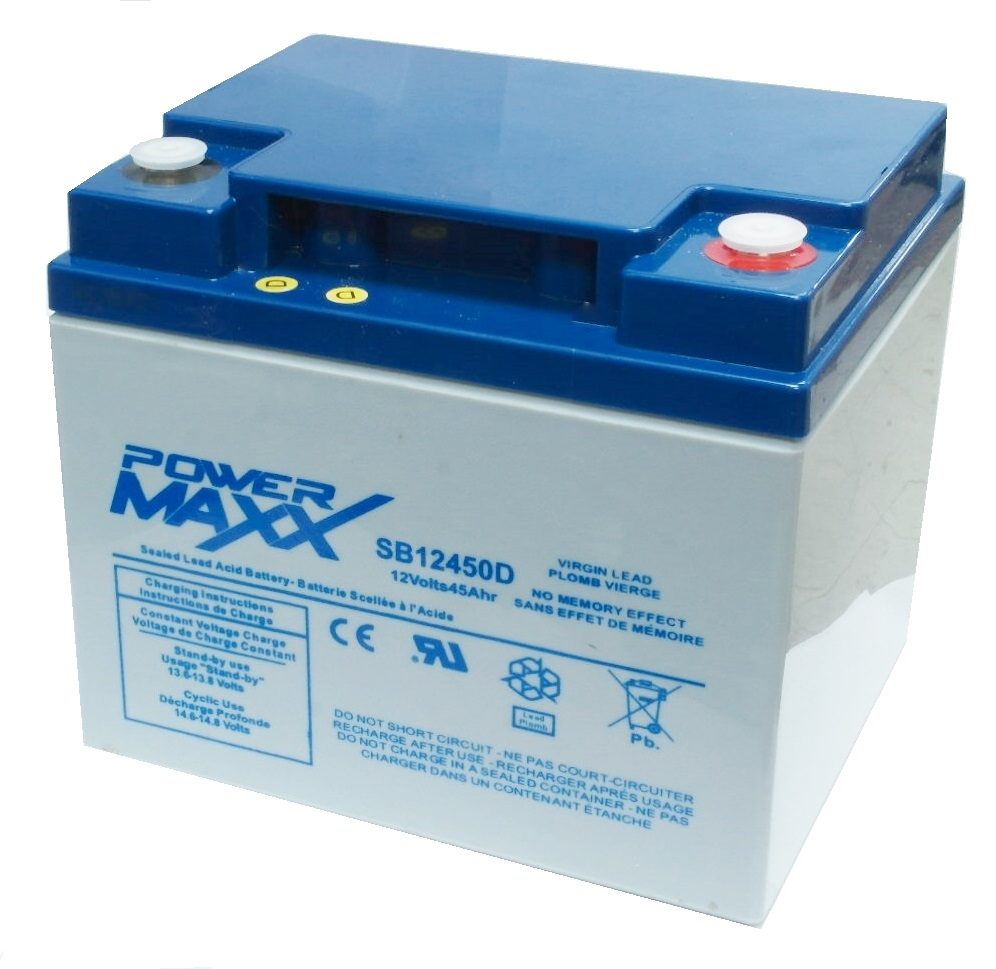 Batterie rechargeable 12V, 45 Ah