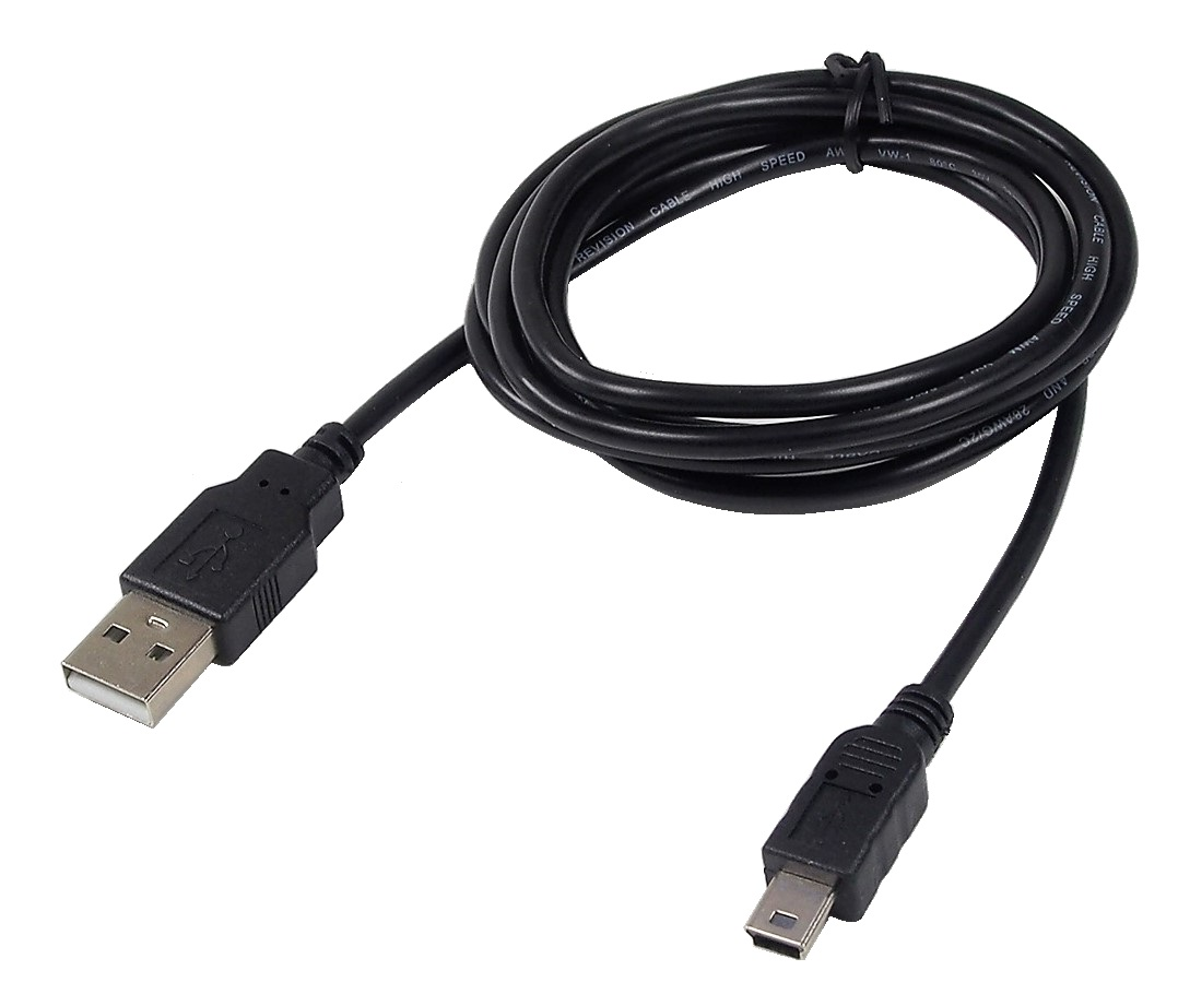 CÂBLE MINI USB 5 CONTACTS À USB -A