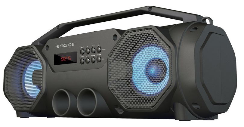 Haut-parleur sans fil avec radio FM et lumière