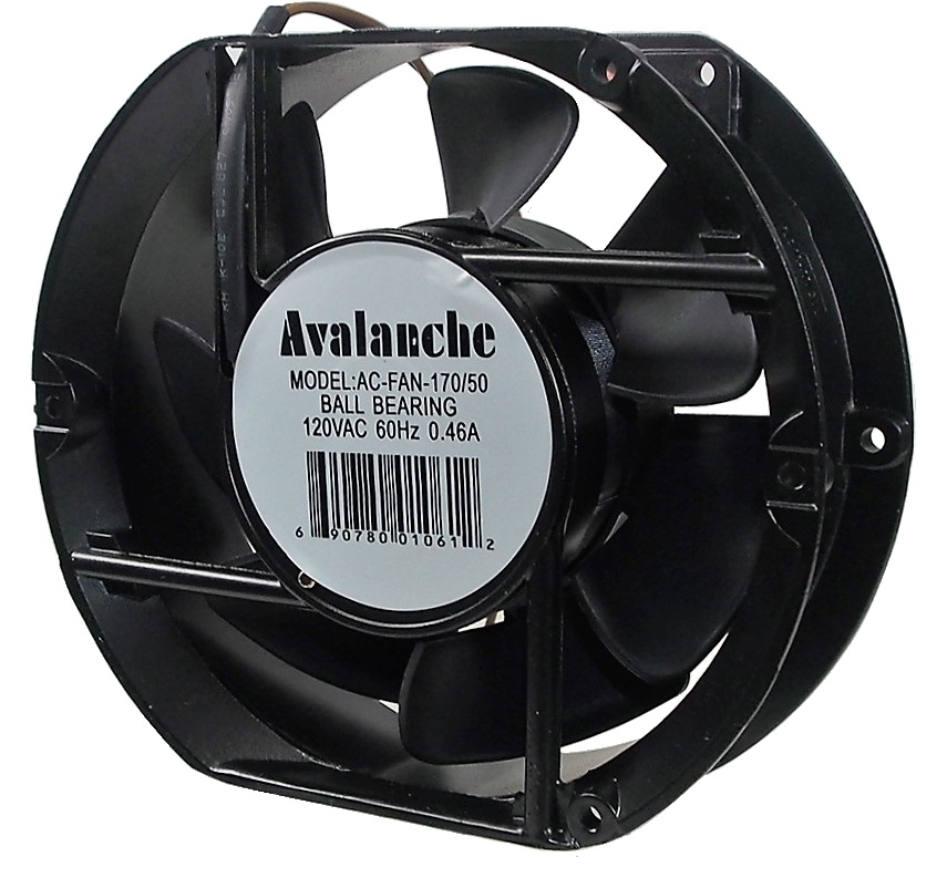 Ventilateur en métal 120 VAC - 170 x 150 x 50 mm