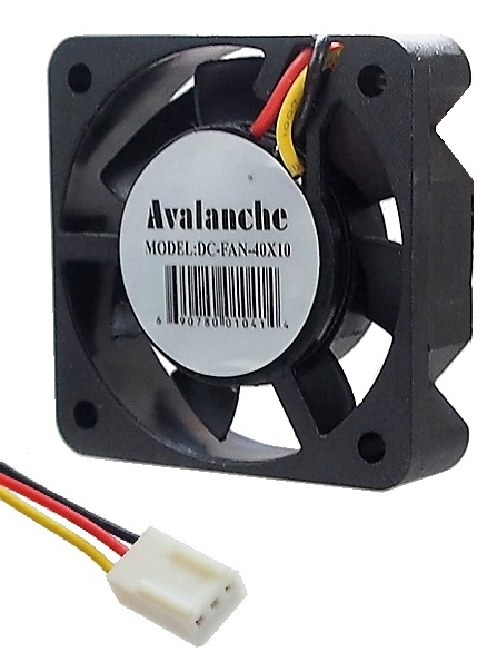 Ventilateur en plastique 12VDC - 40 x 40 x 10 mm