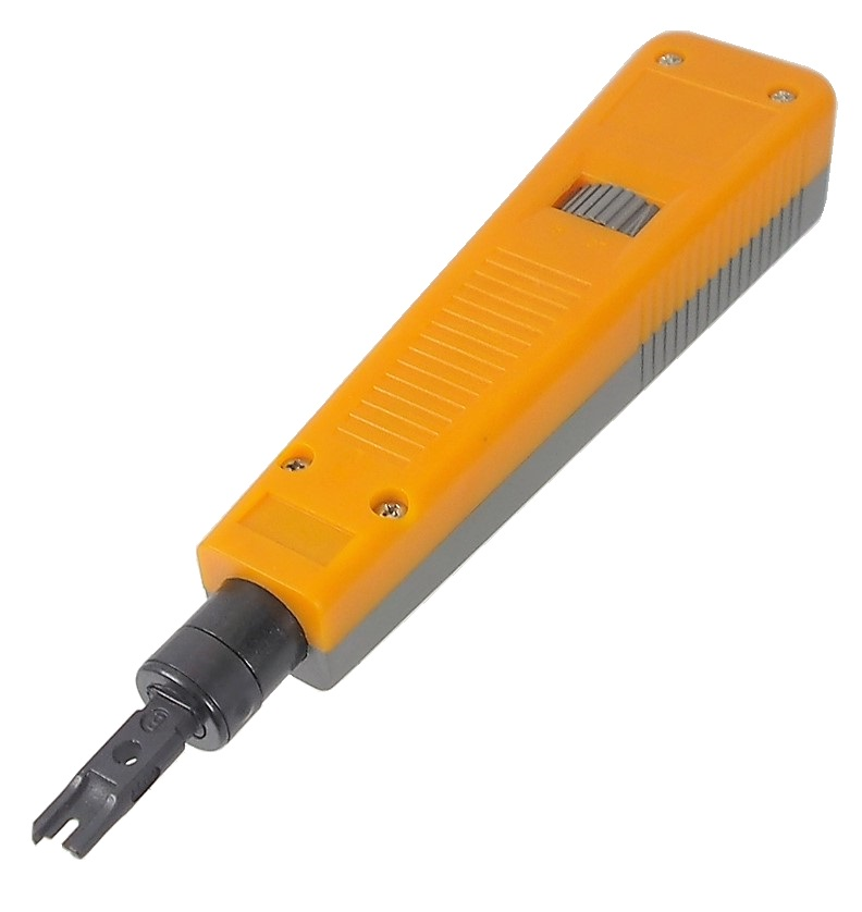 Outil d'insertion à impact pour câbles réseau