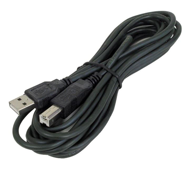 Câble USB-A à USB-B mâle à mâle - 10 pieds