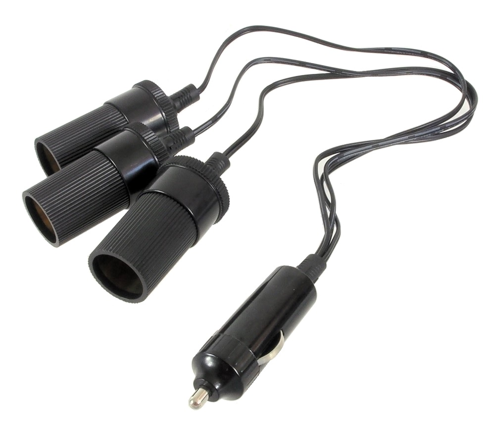 Diviseur triple pour connecteur 12 volts.