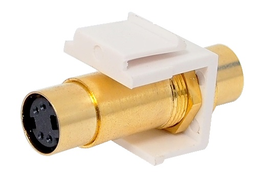 Connecteur Keystone S-Vidéo à insertion