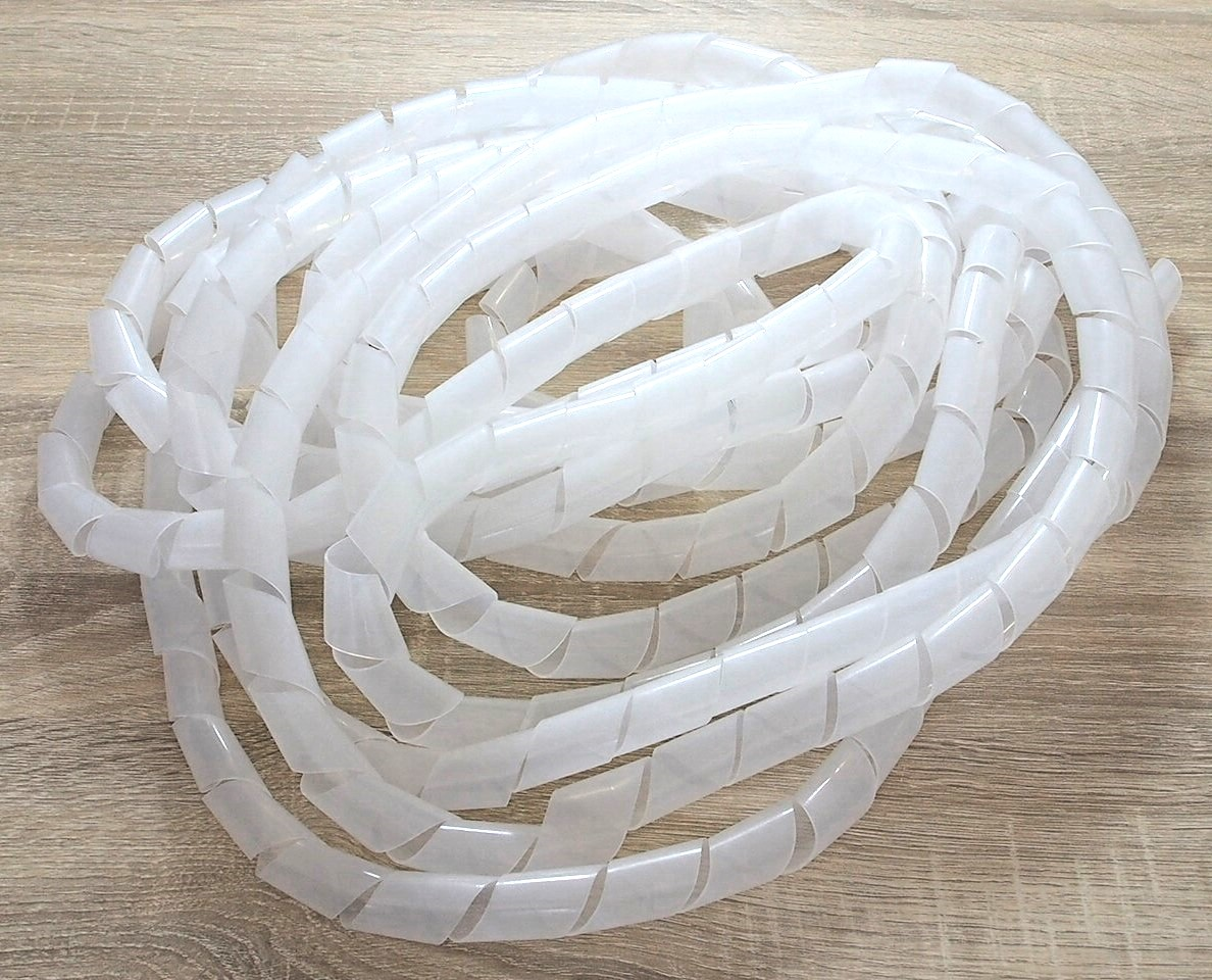 Tube spiralé pour câbles - 20 mm