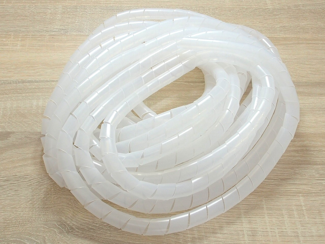 Tube spiralé pour câbles - 12 mm